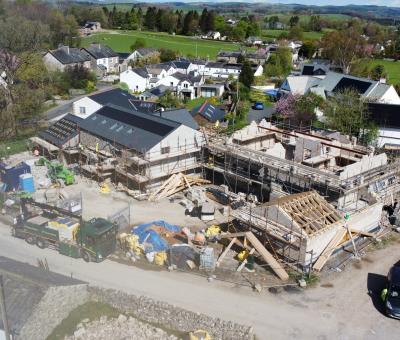 Mill Lane Plot 3 aerial view